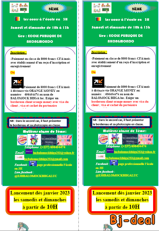 Main image of ECOLE EN 3H