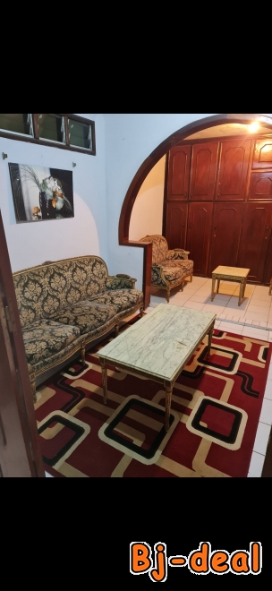 Image principale de Salon LUXE 7 Places Louis XVI 2 Tables En Marbre