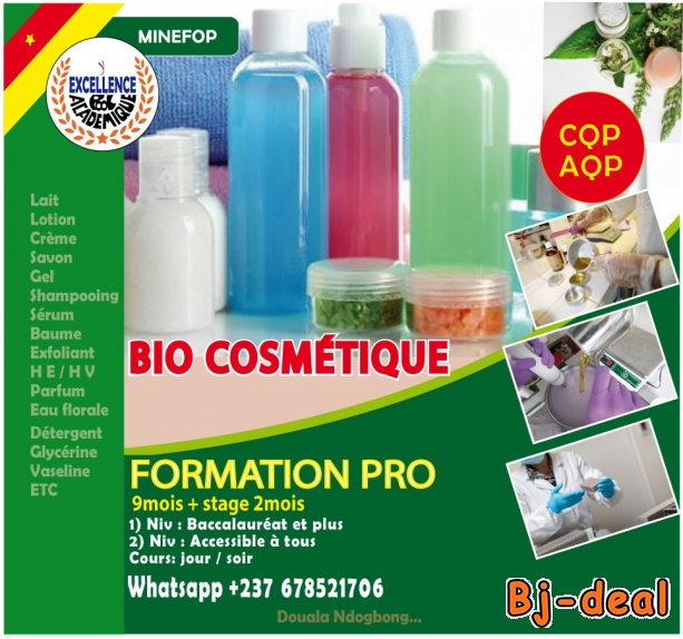 Image principale de Formation professionnelle en bio cosmétique