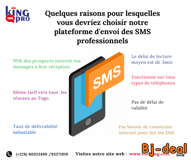 Image principale de ENVOI D'SMS MARKETING PROFESSIONNELS