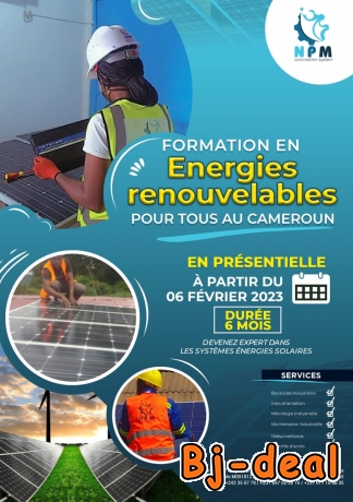 Image principale de FORMATION EN ÉNERGIE RENOUVELABLE