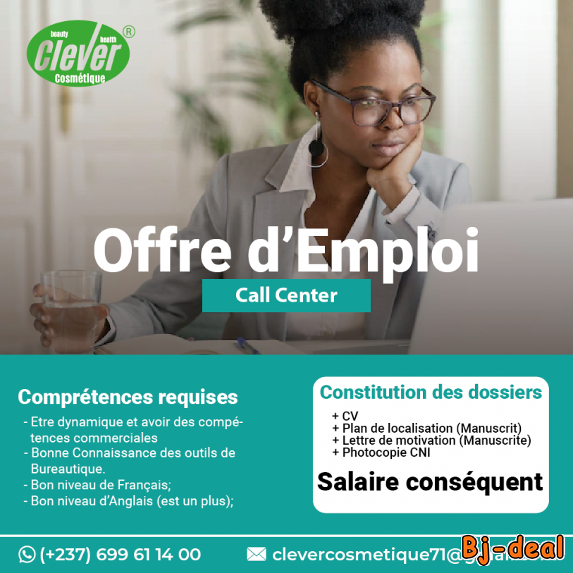 Main image of Offre d'emploi Fille Call Center