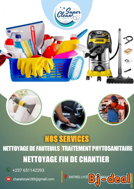 Main image of services de nettoyage