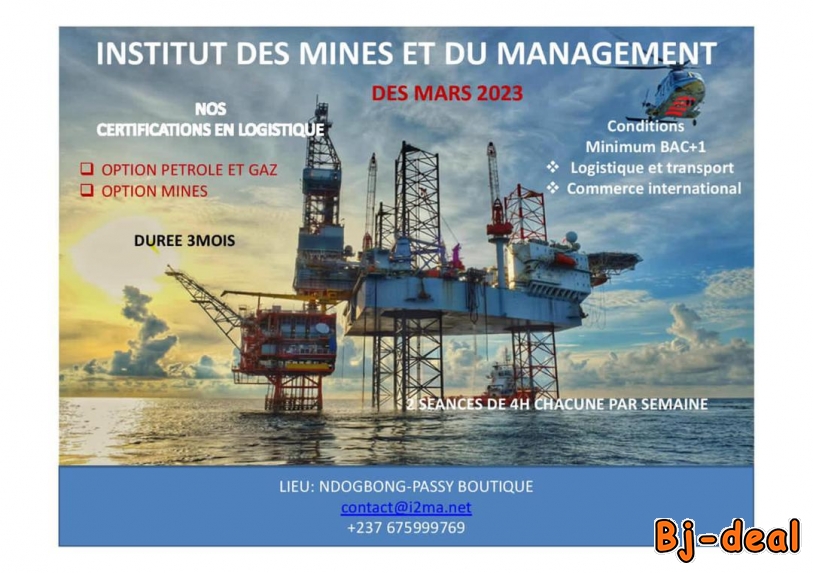 Image principale de Certification en mine -petrole-gaz