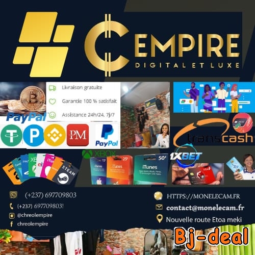 Main image of Recharge Visa UBA CAMEROUN USDT PM BTC PAYEER