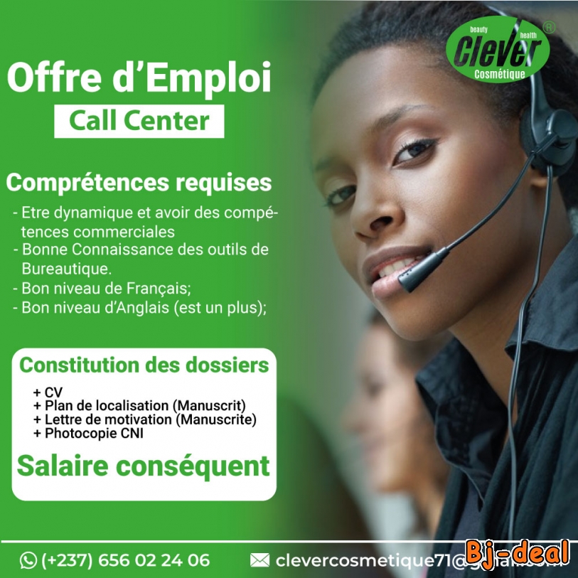 Main image of Offre d'emploi Teleconseillère