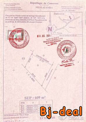 Image principale de Terrain en vente à ODZA