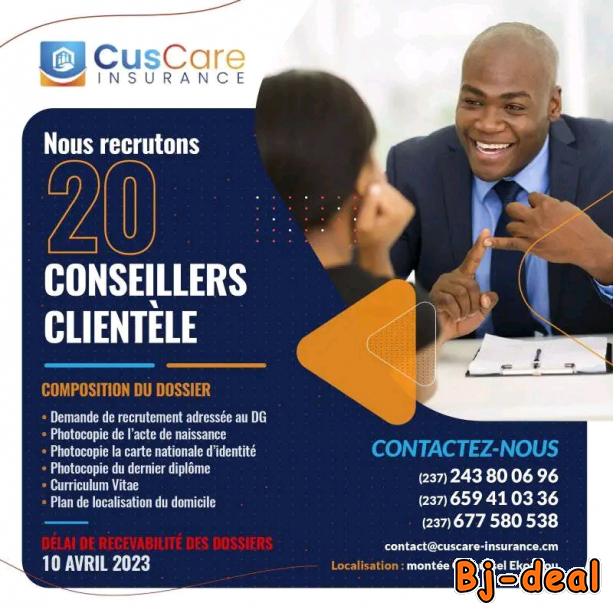 Main image of Recrutement des chargés de clientèle