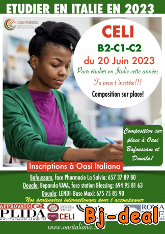 Image principale de CELI B2-C1-C2 DU 20 JUIN 2023