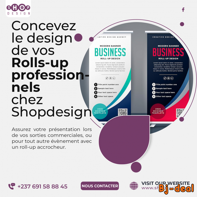 Main image of Conception de vos Rolls-up professionnels