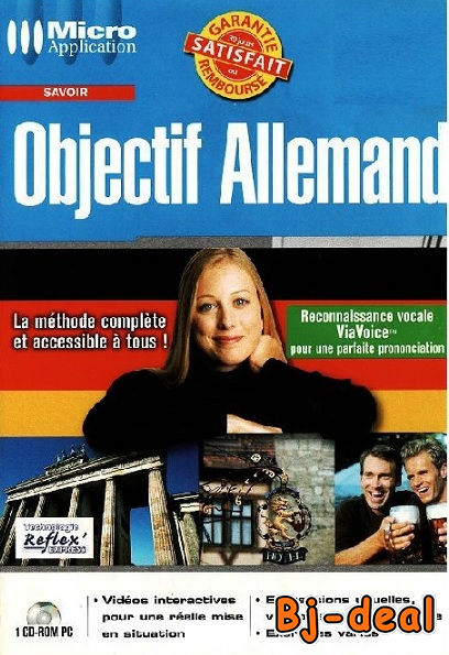 Image principale de Objectif Allemand - Micro Application