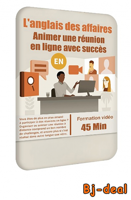 Image principale de Anglais des affaires - Animer une réunion