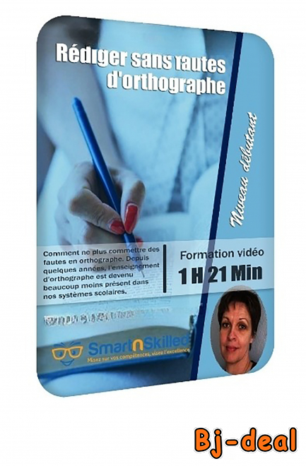 Image principale de Rédiger sans fautes dorthographe - Débutant