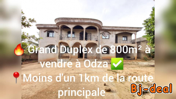 Main image of Très Grand Duplex de 800m2 à vendre à Odza
