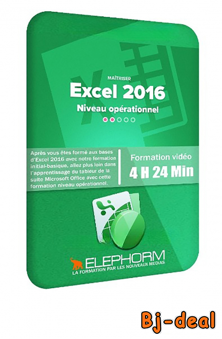 Image principale de Apprendre Excel 2016 - Niveau opérationnel