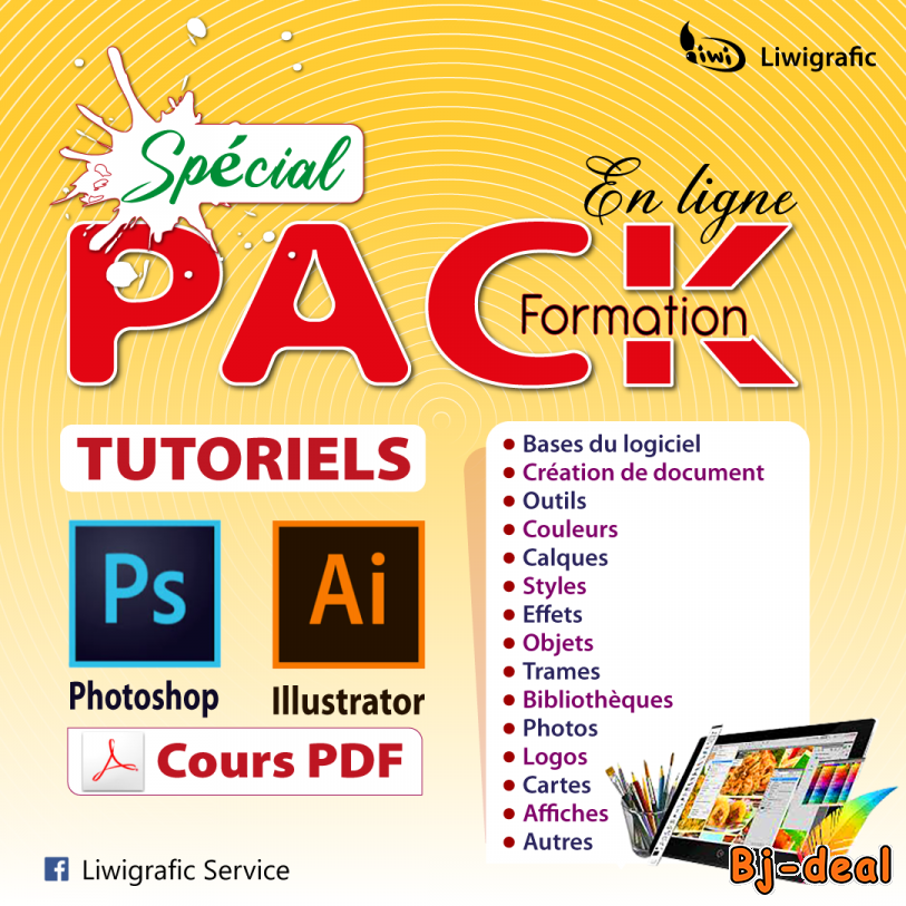 Image principale de Formation en ligne - Infographie