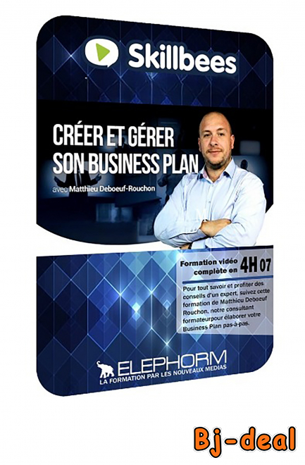 Image principale de Elephorm Creer et gerer son Business Plan - 4h 07m