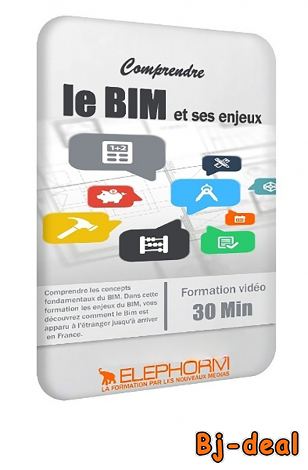 Image principale de Elephorm Comprendre le BIM et ses enjeux 13 Gb