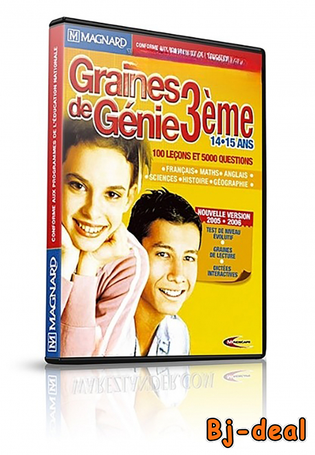 Image principale de Graines de Génie  3ème 14-15 Ans