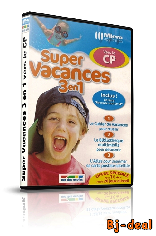 Image principale de Super Vacances 3 en 1 vers le CP