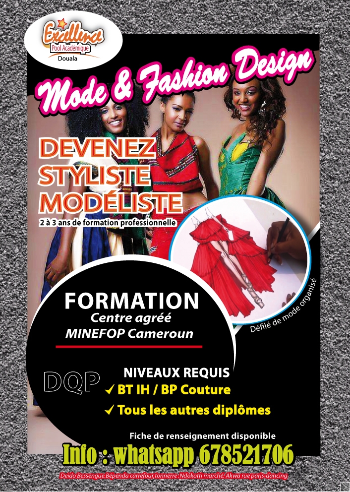 Main image of FORMATION PROFESSIONNELLE EN STYLISME ET MODÉLISME