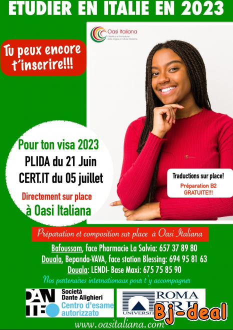 Image principale de DERNIER VIRAGE 2023 ETUDES EN ITALIE