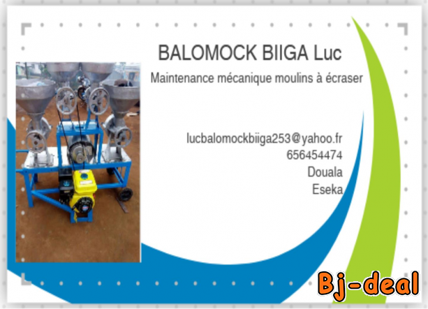 Image principale de Maintenance mécanique moulin à écraser