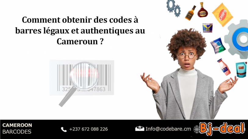 Image principale de Obtenez des codes à barres authentiques