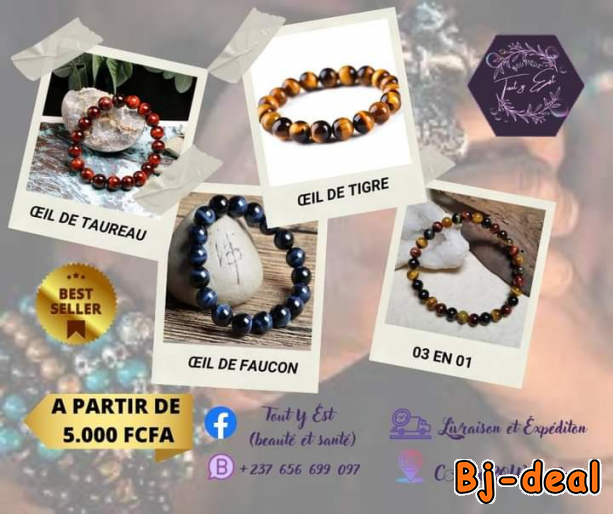 Main image of Bracelet en oeil de tigre