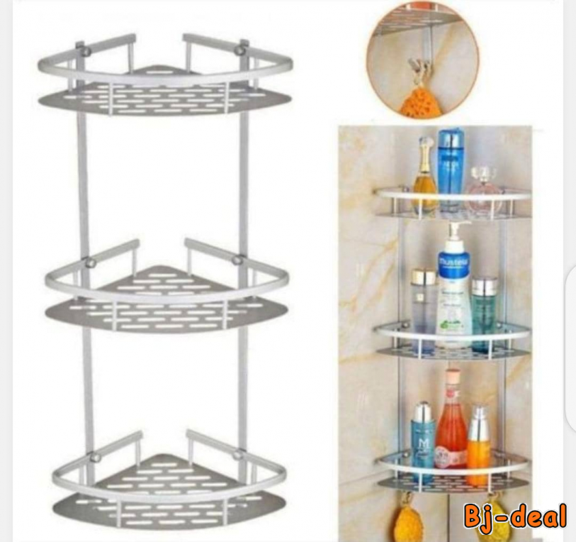 Image principale de ETAGERES DE RANGEMENT DANGLE DE DOUCHE