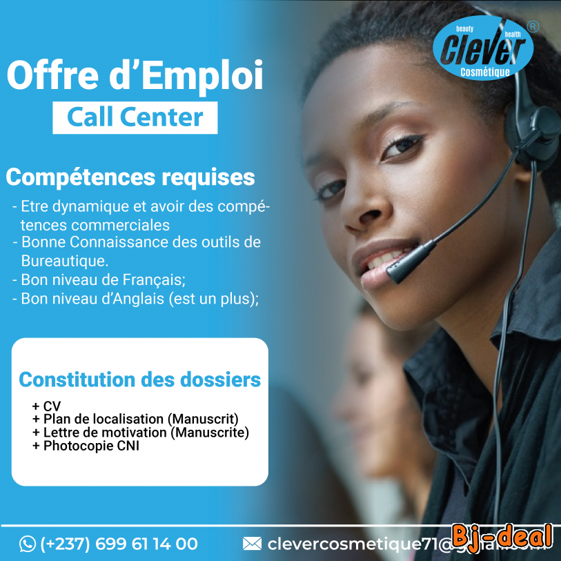 Image principale de RECRUTEMENT CALL CENTER DOUALA
