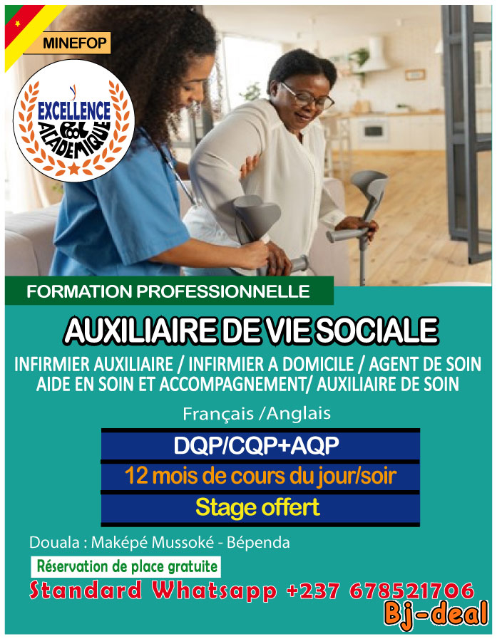 Image principale de Formation en Auxiliaire de Vie Sociale
