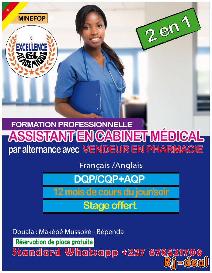 Image principale de Assistant Cabinet Médical et Vendeur Pharmacie