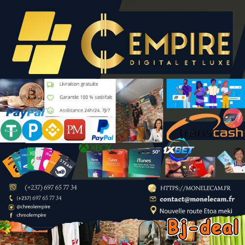 Image principale de Acheter ou vendre PayPal PErfectmoney Payeer Btc