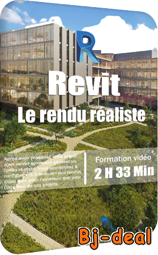 Image principale de Revit - Le rendu réaliste  2h 43m  5Gb