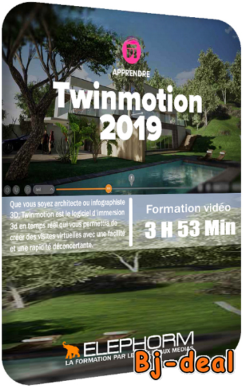 Image principale de Apprendre Twinmotion 2019 - 3h 53 - 8 Gb