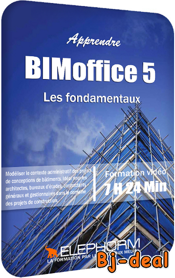Image principale de Apprendre BIMoffice 5 Les fondamentaux - 7h24 - 1