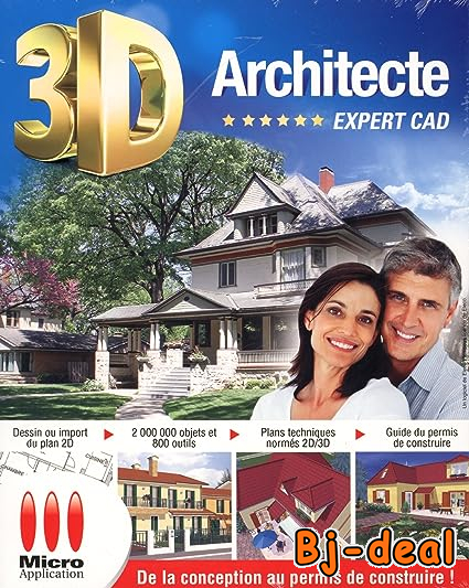 Image principale de 3D ARCHITECTE EXPERT CAD - Avec licence