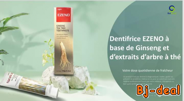 Image principale de DENTIFRICE  EZENO AU  GINSENG