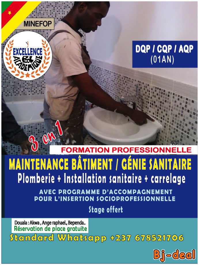 Image principale de Formation Plomberie sanitaire Carrelage