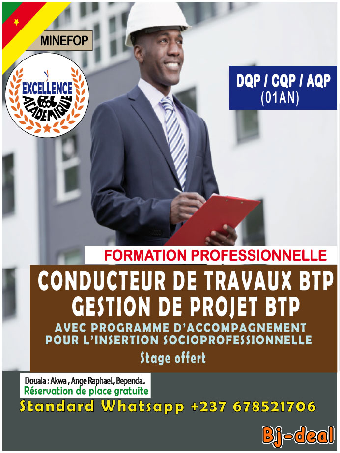 Image principale de CONDUCTEUR DES TRAVAUX BTP