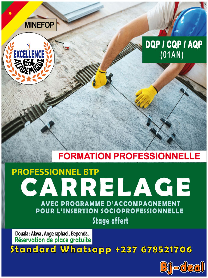 Image principale de TECHNICIEN QUALIFIER EN CARRELAGE