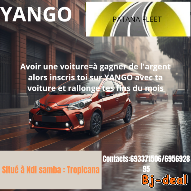 Main image of YANGO driver recrutement