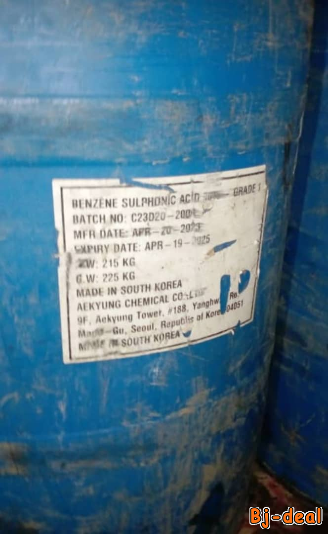 Image principale de Vente Benzene Sulphonic Acid