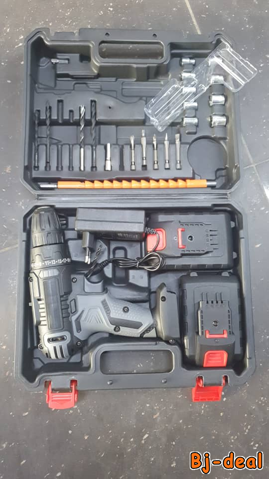 Main image of PERCEUSE ÉLECTRIQUE SANS FIL AVEC EMBOUTS