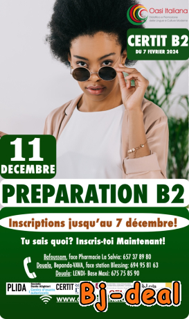 Image principale de PREPARATION CERTIT  B2