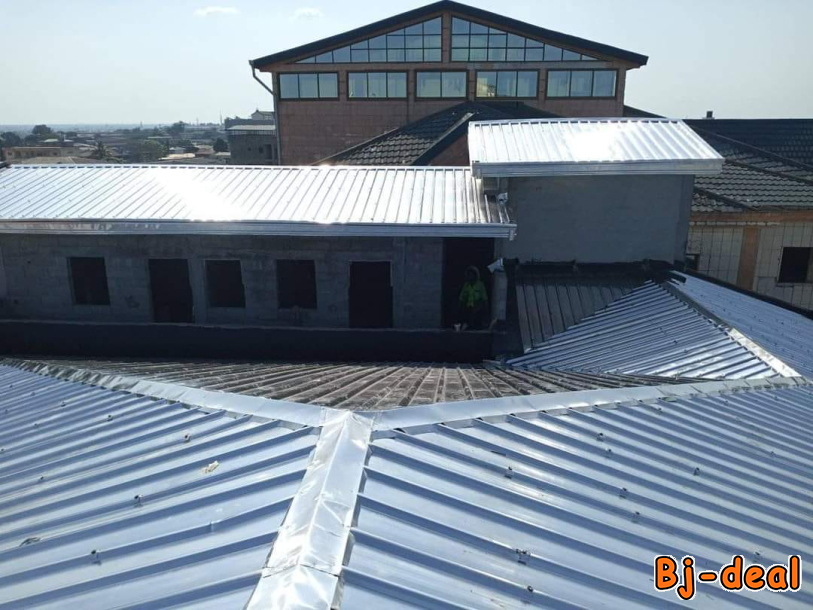 Image principale de tôles bacs ondulées lisses accessoires metrobond