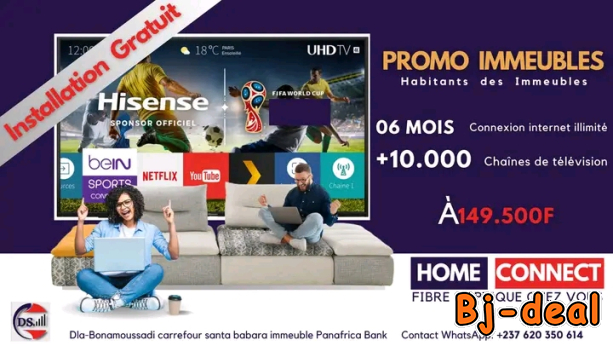 Image principale de PROMOTION CONNEXION A LA FIBRE OPTIQUE CAMTEL