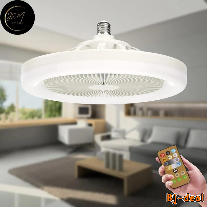 Image principale de VENTILATEUR DE PLAFOND AVEC LUMIERE