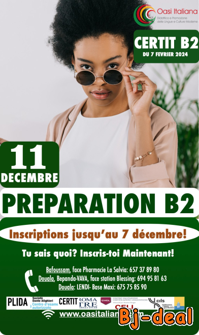 Image principale de COURS STRATEGIQUE PREPARATION CERTIT B2